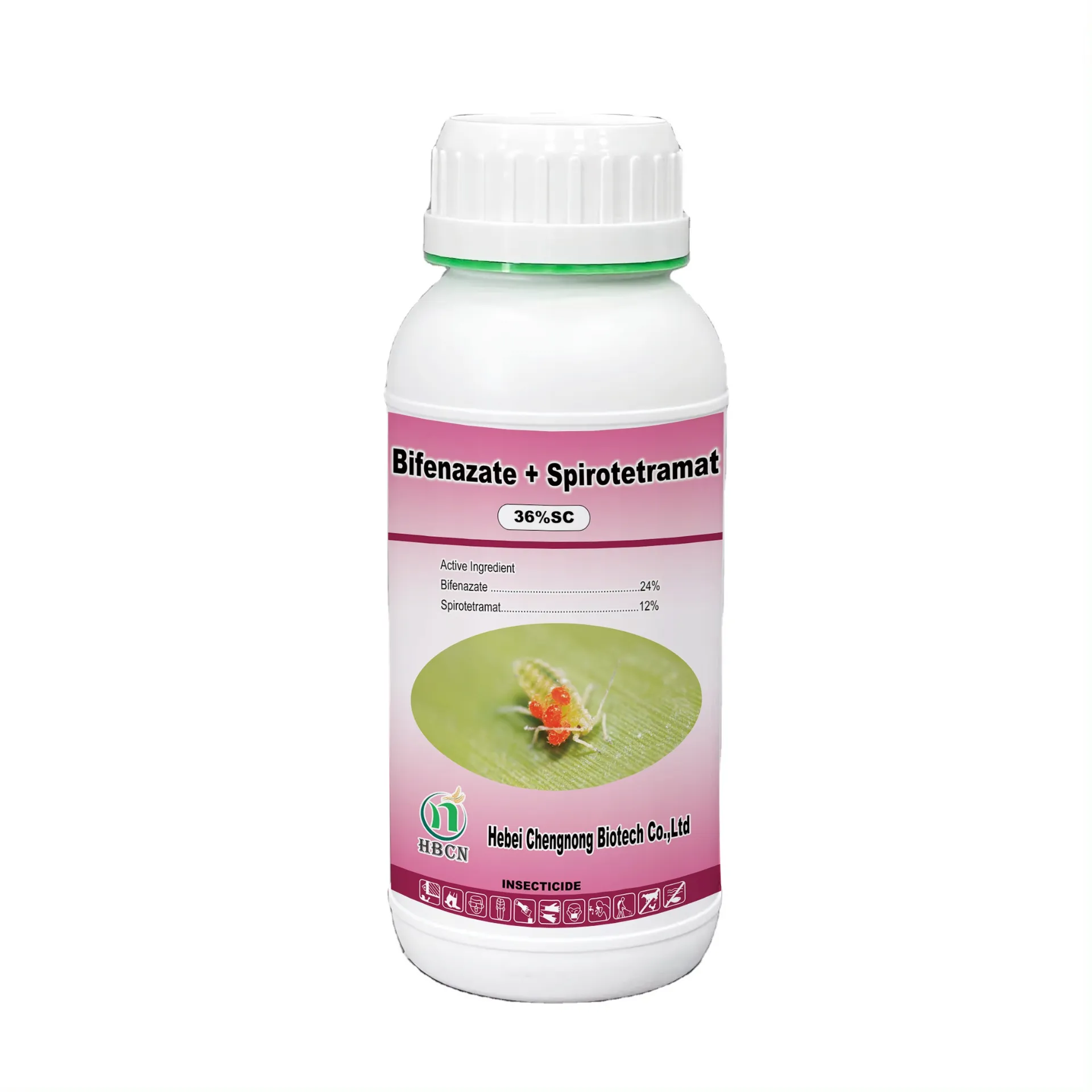 insecticide acaricide for vegetable garden Bifenazate 24% + Spirotetramat 12%SC